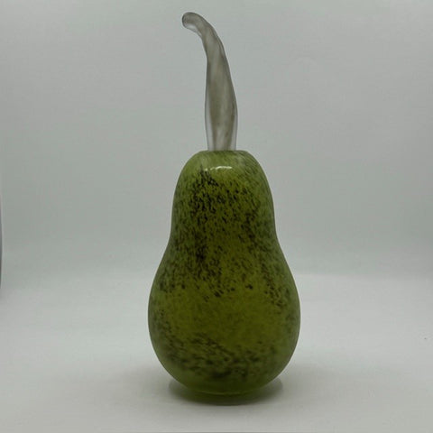 Fran Anderton Glass Pear Bottle with Stopper