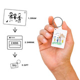 Pikkii Keyring Shrink Kit: Drawing