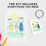Pikkii Keyring Shrink Kit: Drawing