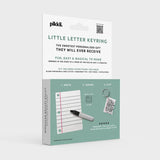 Pikkii Keyring Shrink Kit: Little Letter