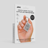 Pikkii Keyring Shrink Kit: Little Letter