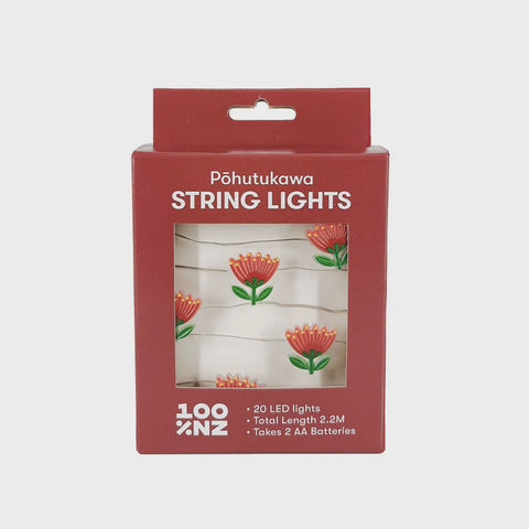 Pohutukawa LED string lights