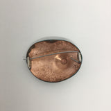 Limpet Brooch - Copper and Silver