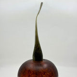 Fran Anderton Glass Tamarillo Bottle with Stopper