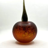 Fran Anderton Glass Tamarillo Bottle with Stopper