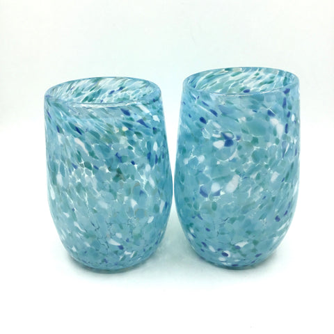 Glass Tumbler - Turquoise